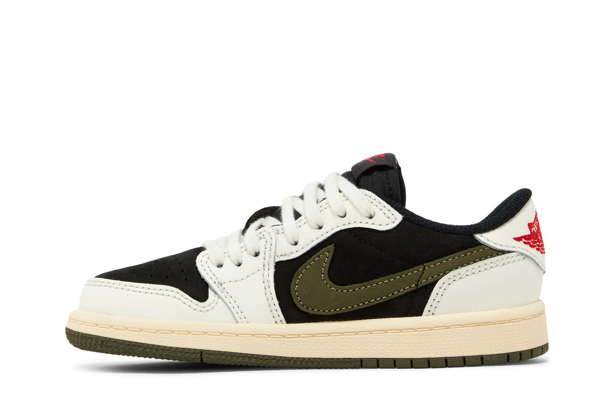 Air Jordan 1 Retro Low OG SP Travis Scott Olive (PS) - DZ5909-106
