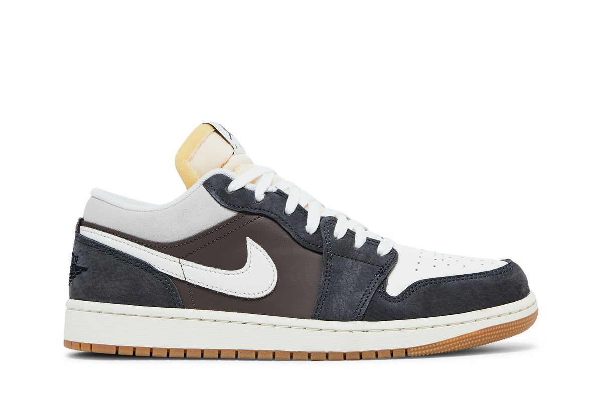 Jordan 1 Low SNKRS Day Korea Magpie (2023) - White/Grey-Gum - FD0399-004