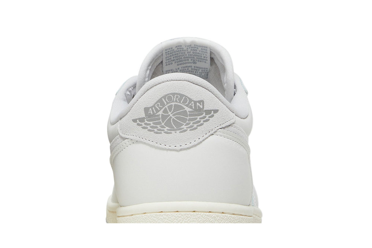 Jordan 1 Retro Low '85 Neutral Grey Leather Trainers - FB9933-100