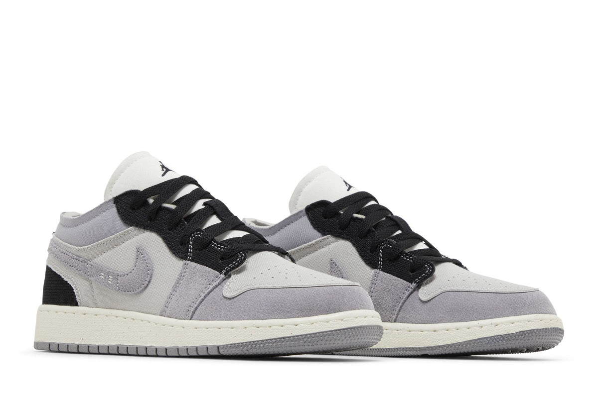 Jordan 1 Low SE Craft Tech Grey Black (GS) Sneakers – FD9088-002