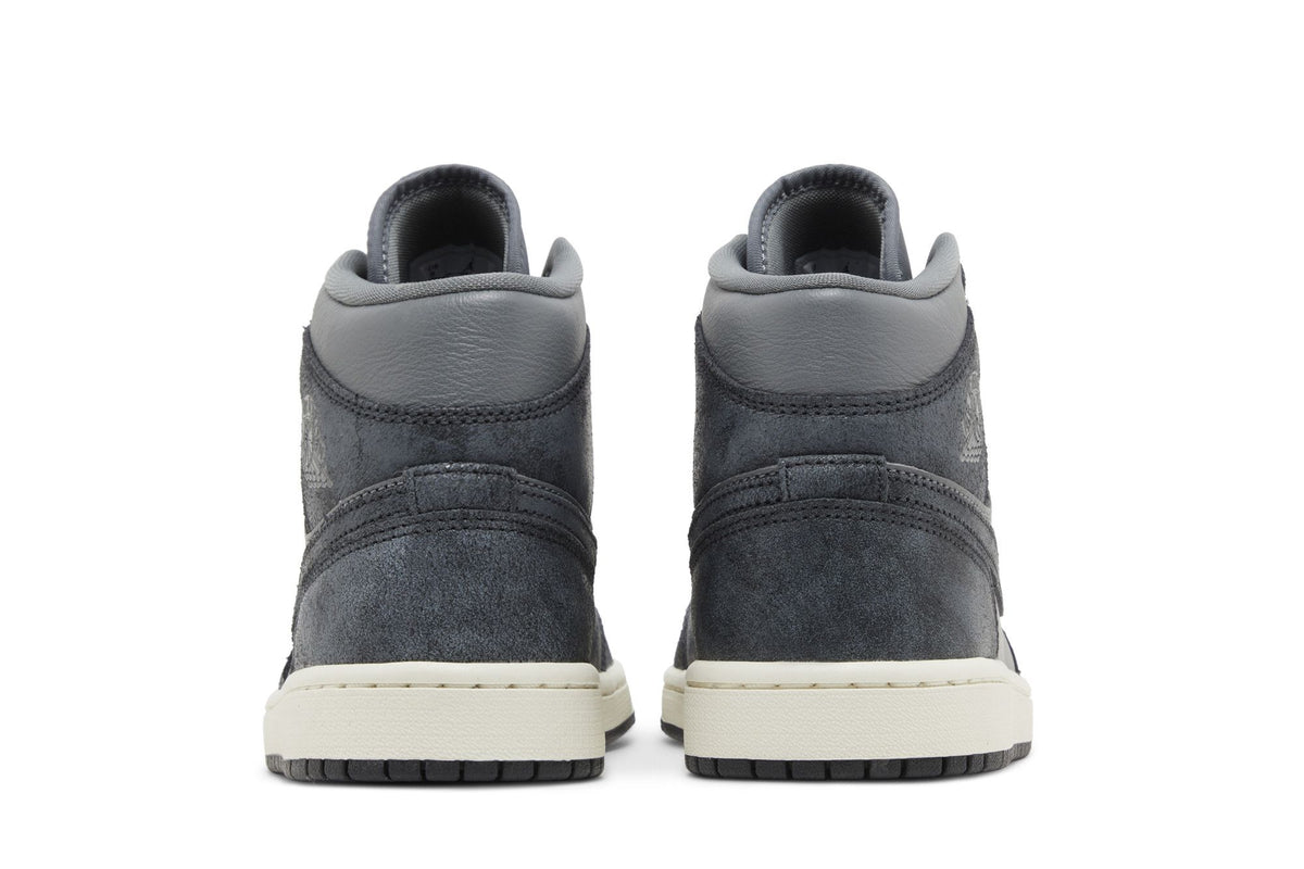 Jordan 1 Mid Distressed Smoke Grey Women's FJ3448-001