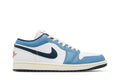 Jordan 1 Low SE Armory Navy HM3711-144 White/Navy Blue Sneakers