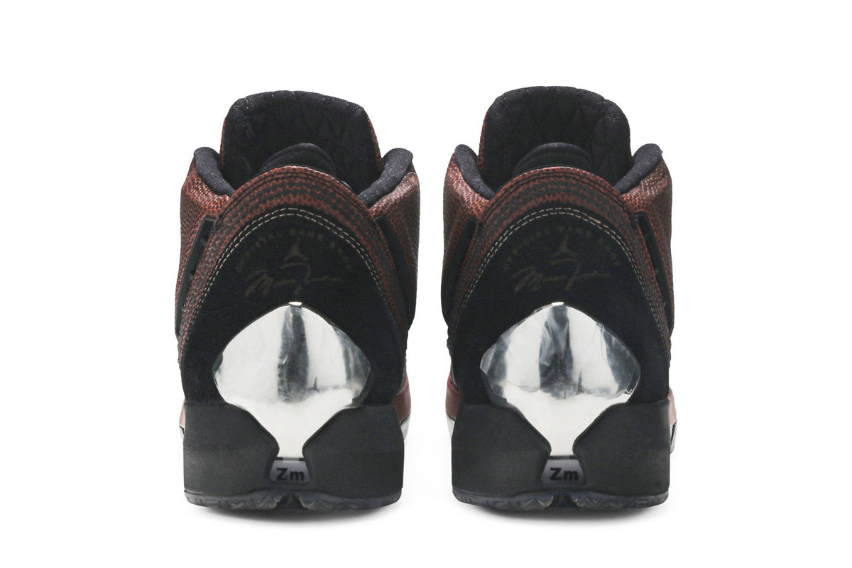 Air Jordan 22 OG Black Leather Basketball Shoes - 316238-002