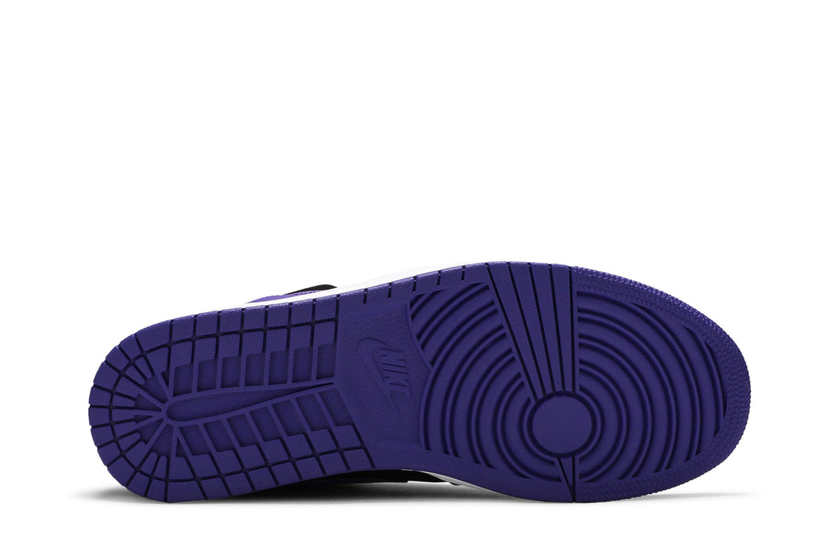 Air Jordan 1 Mid Black Dark Concord (554724-051)
