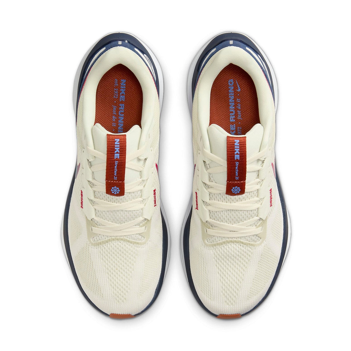 Nike Air Zoom Structure 25 Men’s Road Running Shoes – Sea Glass/University Red – DJ7883-001
