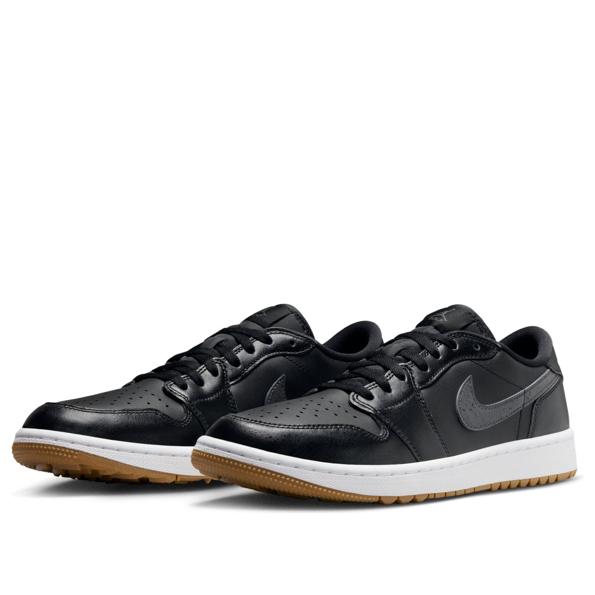 Jordan 1 Retro Low Golf Shoes Black Gum DD9315-005