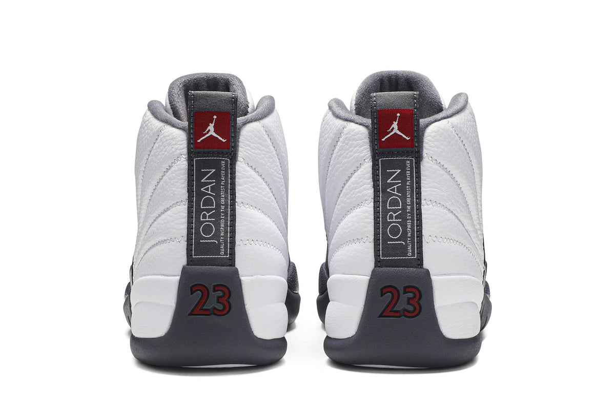 Air Jordan 12 Retro White Dark Grey 130690-160