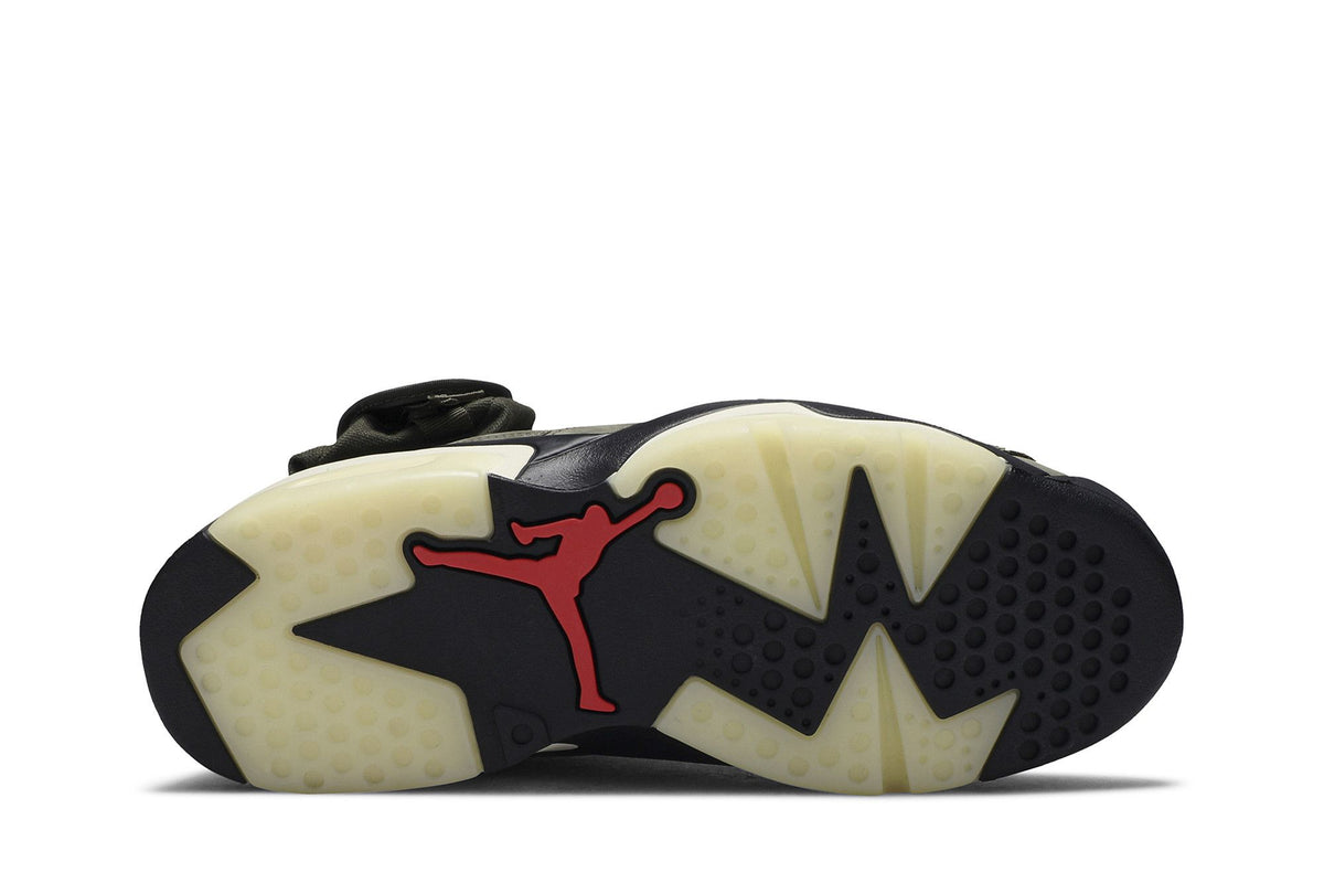 Air Jordan 6 Retro Olive collab Travis Scott CN1084-200
