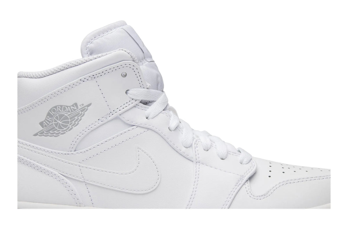 Air Jordan 1 Retro Mid 'White Pure Platinum' 554724-104
