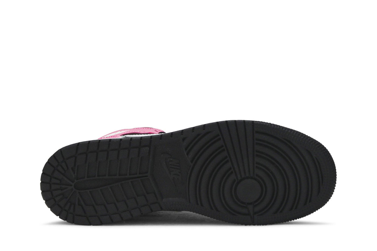 Jordan 1 Mid Pinksicle (GS) 555112-002 Black/White-Pinksicle