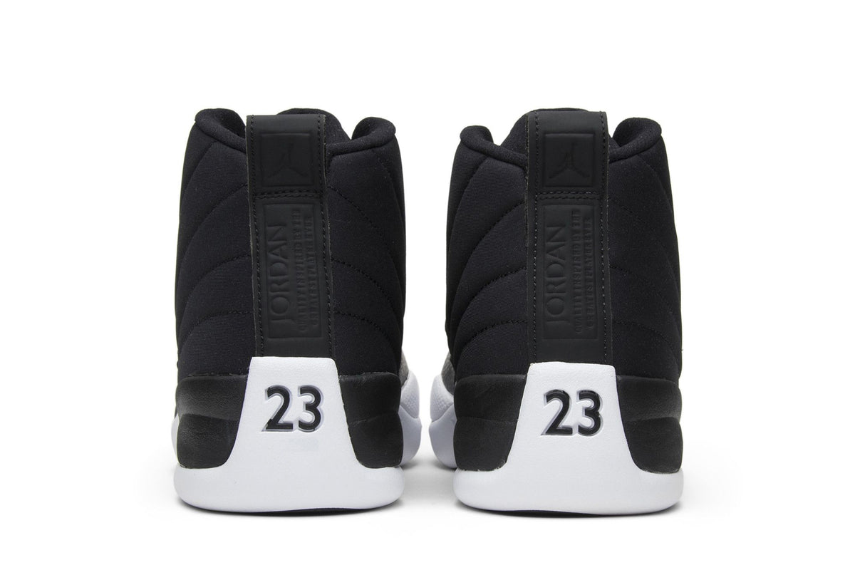 Air Jordan 12 Retro Nylon (130690-004) - Black/Gym Red/White
