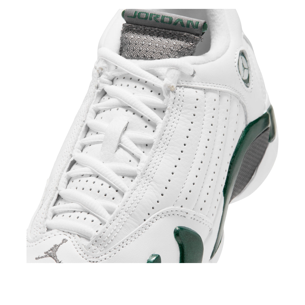 Jordan 14 Retro White Forest Green (2026) (GS) 487524-300 - view 5