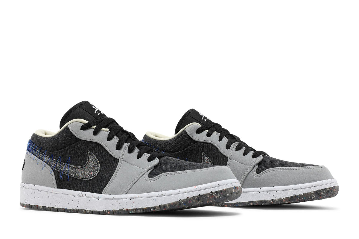 Air Jordan 1 Low SE Crater Black Grey - DM4657-001