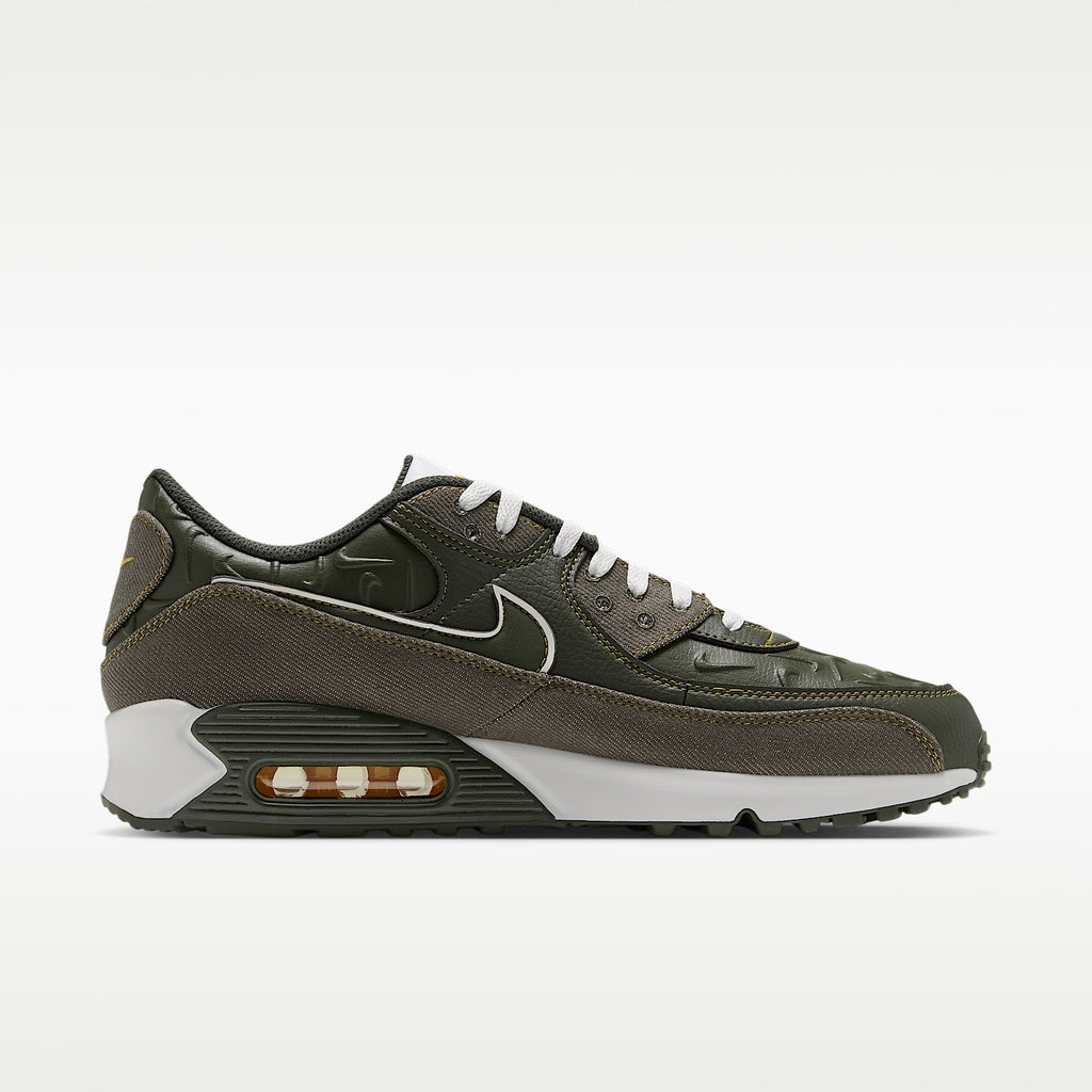 Nike Air Max 90 Cargo Khaki Yellow Ochre (GS) IZ1319-325 - view 4