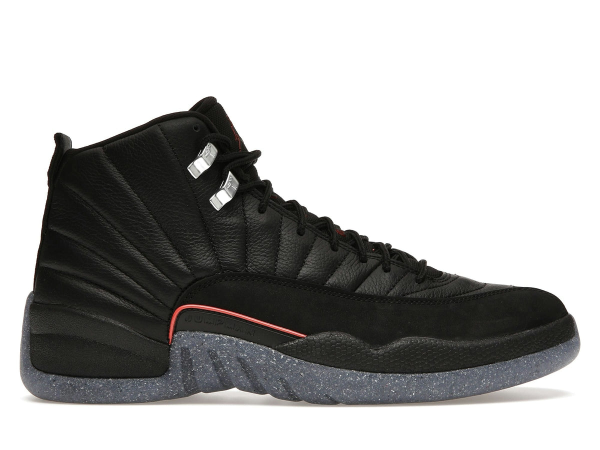 Air Jordan 12 Retro Utility DC1062-006 Black Leather & Nike Grind Sole