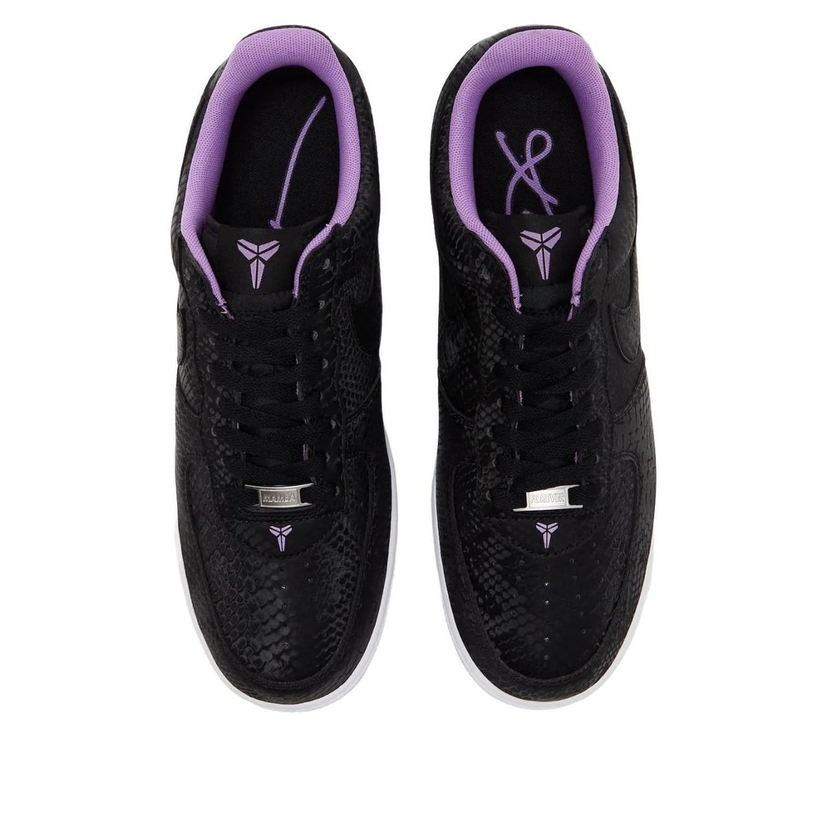 Nike Air Force 1 Low Kobe Bryant Forever Black Purple Stardust IB0018-007 - view 4