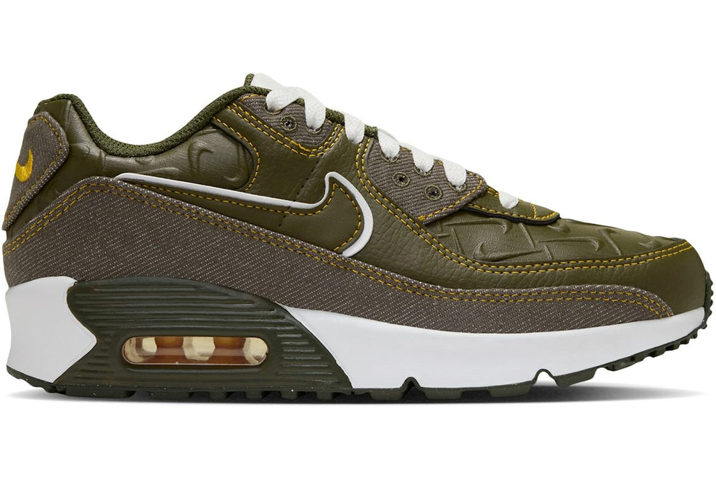 Nike Air Max 90 Cargo Khaki Yellow Ochre (GS) IZ1319-325 - view 1